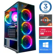 Intop Ryzen 5 5500 16Gb 500Ssd M.2 Nvme Rx580 8Gb Win11  7777411549622 Rw49622Wh