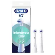 Oral B Io Interdental Clean Replacement Head for Cleaning Braces and Implants 2 Pc  iO refill Specializedclean White 8700216375399