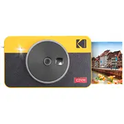 Kodak Mini Shot 2 Camera and Printer Combo Retro Yellow  T-Mlx56533 0192143001409