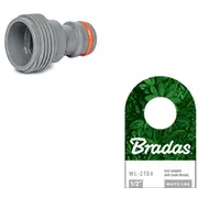 Konektors White Line, ar ārējo vītni 1/2M  Wl-2184 5907544420781