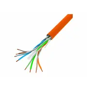 Lanberg Cable Utp 1Gb/S 305M Cca Orange  Lcu6-10Cc-0305-O 5901969439885