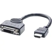 Lindy Dvi-D Female to Hdmi Male Adapter Cable, 0.2M  41227 4002888412278 204485
