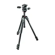 Manfrotto 290 Xtra Aluminium Stativ 3 Segmente  Fluid Micro 2-Wege-Video-Neiger Mk290Xta3-3W 8024221647761