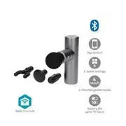 Massage Gun Nedis Smartlife 5 modes  Bthmsg10Gy 5412810447329 Wlononwcriajp