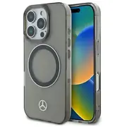 Mercedes Silver Ring Magsafe Aizsargapvalks Priekš Apple iPhone 16 Pro  Mehmp16L23Huosk 3666339325947