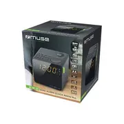 Divu modinātāju pulksteņa radio Pll, 21,5 V, M 187 Cr, Muse  Cr 3700460206154