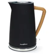 Nedis Kawk510Ebk electric kettle 1.7 L 2200 W Black  18165320000 5412810451166 Wlononwcrmp66