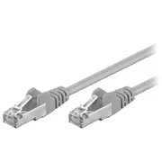 Patch cord F/Utp Cat 5E Rj45 plug,both sides stranded Cca  F/Utp5-Cca-005Gy 50126