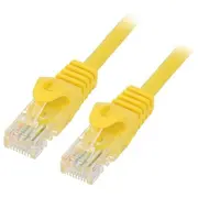 Patch cord U/Utp Cat 6 Rj45 plug,both sides stranded Cca 3M  Pp6U-3M/Y
