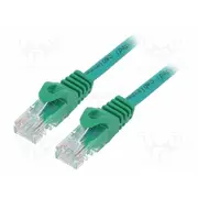 Patch cord U/Utp Cat 6 Rj45 plug,both sides stranded Cca  Pp6U-0.5M/G