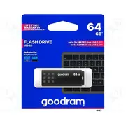 Goodram 64Gb Ume3 Usb 3.0 Black  Ume3-0640K0R11