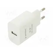 Power supply switching mains,plug-in 5Vdc 2.4A 12W white  Tauc1A1201 Ta-Uc-1A12-01