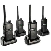 Raidtālruņa korpusa komplekts 4 gab. čemodānā, Albrecht Tectalk Worker 3, Pmr446  Alb03 4032661298263 29826