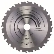 Ripzāģa disks 165X20/16Mm Speedline Wood Z24 Bosch 2608642601  3165140660266
