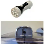 Rocket 327618 uzlādējams lukturis 7 Led Atvērts iepakojums  Damage 9202318425099