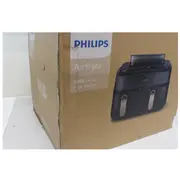 Sale Out. Philips Na552/00 5000 Series Dual Steam Airfryer, 9 L, Black  Air Fryer Power 2750 W Capacity L Rapidair Plus Damaged Packaging 24 months Na552/00So 2000001408124