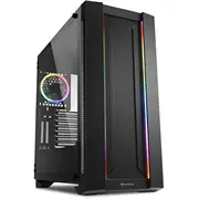 Sharkoon Elite Shark Ca200M - Tower E-Atx / Ssi Eeb Seitenteil mit Fenster Gehärtetes Glas  4044951027156 1505714