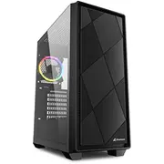 Sharkoon Vs8 Rgb. Formfaktor Tower, Typ Pc, Produktfarbe Schwarz. Durchmesser unterstützte Vorderseitenlüfter 120 mm, Installierte Lüfter hinten 1X unterstützter Rückseitenlüfter mm. Unterstützte Hard-Disk Drive Größen  4044951039081 1912523