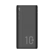Silicon Power Qp15 Powerbank External battery 10000 mAh 2X Usb Qc 3.0 1X Usb-C Pd Sp10Kmapbkqp150K Black  4713436140252