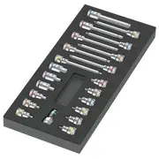 Socket hex key-bit-set 3/8 22Pcs.  Wera.05150113001 05150113001