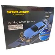 Steelmate Professionāla parkošanās sistēma 4 sensori ar M5 displeju, 14D-13 melns sensors  25-109 2000002002505