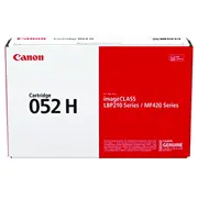 Toneris Canon Crg 052H 2200C002 melns kārtridžs lāzerprinteriem, 9200 lpp.  300-05430 9900090191064