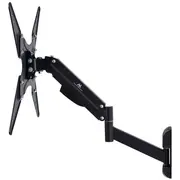 Tv or monitor holder black Maclean Mc-784 gas spring 32 -55 22Kg 2 arms  5902211109655 Tvamcnuch0048