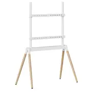 Tv statīvs Gembird 55 - 86 White/ Wood  Tvs-86F-01-W 8716309134132
