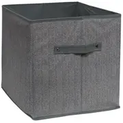 Uzglabāšanas kaste 31X31X31Cm bez vāka, pelēka  4750959142936 9142936