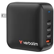 Verbatim Mini Gan Charger 4 Port 165W Eu/Uk/Us  32216 0023942322160 576164