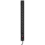 Activejet Combo 12 socket power strip 5M black  Combo/12Gn/5M/Cz 5901443111405 Lipacjlis0010