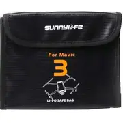Aksesuārs Sunnylife Li-Po Safe Bag 3X Battery for Dji Mavic 3  M3-Dc106-3