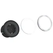 Bachmann 926.001 socket-outlet Type F Black  4057298014024 Wlononwcrpmt1