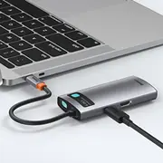 Baseus Cahub-Cy0G Metal Gleam Series 4In1 Pd Hubs Usb-C uz Usb 3.0 / Usb 2.0 Hdmi  6953156204621
