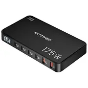 Blitzwolf Bw-S30 6In1 Uzlādes stacija 4X Usb-C / 2X Usb 175W  5907085524986