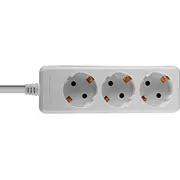 Lindy 3-Way Schuko Mains Power Extension  73100 4002888731003