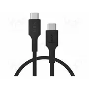 Cable Usb 2.0 C plug,both sides 0.3M black Pvc 480Mbps  Gc-Kabgc100Pf30Pb Kabgc100Pf30Pb