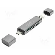 Card reader memory Usb A socket,USB plug,USB C plug Pnp  Da-70886