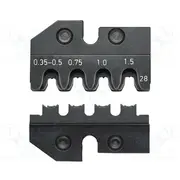 Crimping jaws Superseal 1.5 terminal  Knp.974928 97 49 28