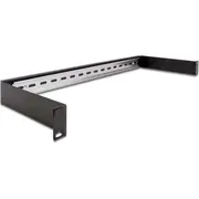 Delock 19Prime Din rail Panel 1U black  66883 4043619668830