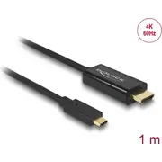 Delock Cable Usb Type-CTrade male Gt Hdmi Dp Alt Mode 4K 60 Hz 1 m black  85290 4043619852901