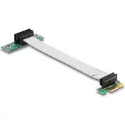 Delock Riser Card Pci Express x1 Gt with flexible cable 13 cm left insertion  41839 4043619418398