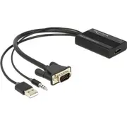 Delock Vga to Hdmi Adapter with Audio  62597 4043619625970