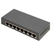 Digitus 8-Port Gigabit switch, desktop, unmanaged, metal housing  Dn-80066-1 4016032496663 Wlononwcrt814