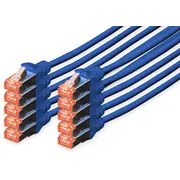 Digitus Cat 6 S/Ftp patch cable, 10 pieces  Dk-1644-050-B-10 4016032442172 Wlononwcrpnn1