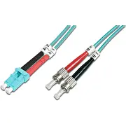 Digitus Fiber Optic Multimode Patch Cord, Om 3, Lc / St  Dk-2531-10/3 4016032249320 137519
