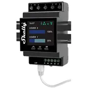 Shelly Pro Dual Cover Pm Din Rail Controller, Wifi Power measurement  Produalcover 3800235268124 85269200