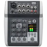 Dna Qmx502 5-Channel Analog sound mixer Blue  5908249826625 Wlononwcrisi8