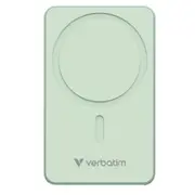 Enerģijas krātuve Verbatim Charge n Go 5000Mah Magnetic Wireless Green  32226V 0023942322269