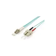 Equip 255318 Infiniband un optiskās ScaronĶiedras kabelis 20 m Lc Sc Tirkīzs  4015867162323 246137